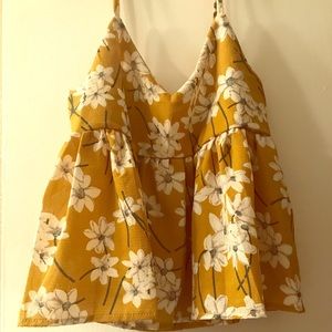 Floral tank top crop ! ✨Casual wear 👣